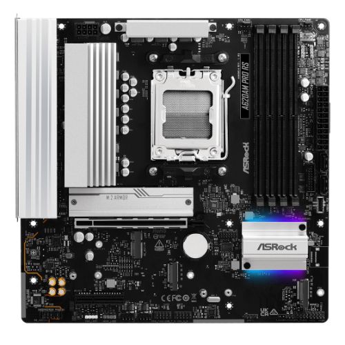Asrock A620AM PRO RS, AMD A620A, AM5, Micro ATX, 4 DDR5, HDMI, DP, 2.5G LAN, RGB, 3x M.2 Asrock A620AM PRO RS, AMD A620A, AM5, Micro ATX, 4 DDR5, HDMI, DP, 2.5G LAN, RGB, 3x M.2